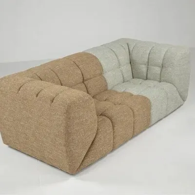 Canapés pour collectivités - Canapé Crossac – 2 places avec étagère intégrée - HÉVÉA HOUSE