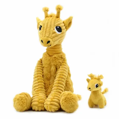 Cadeaux - Peluche Girafe maman-bébé Loncou Les Ptipotos - LES DEGLINGOS