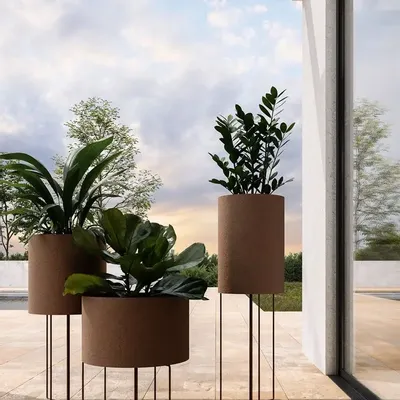 Pots de fleurs - CLORI_2, the planter - PIPEDESIGN PURESHAPE