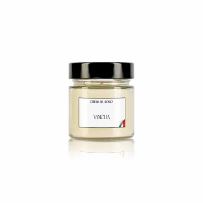 Candles - Scented Jar Candle – Vanilla - CERERIA DEL ROSSO