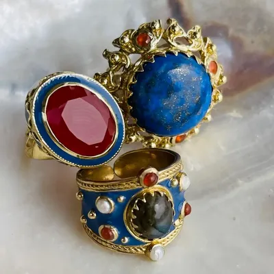 Jewelry - Unique religious medal ring - ARKEOLOGY