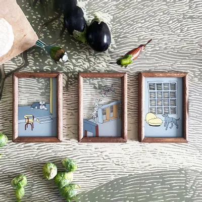 Cadeaux - Miniature - Charles, Ray & le dalmatien - L'ÉQUIPÉE