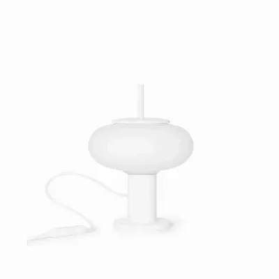 Table lamps - TORNI ST white table lamp - UPPER HALF