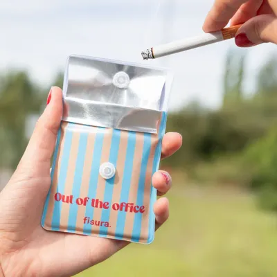 Decorative objects - PORTABLE ASHTRAY - FISURA