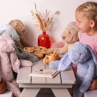 Peluches - Richie, lapin graphique - HAPPY HORSE & BAMBAM