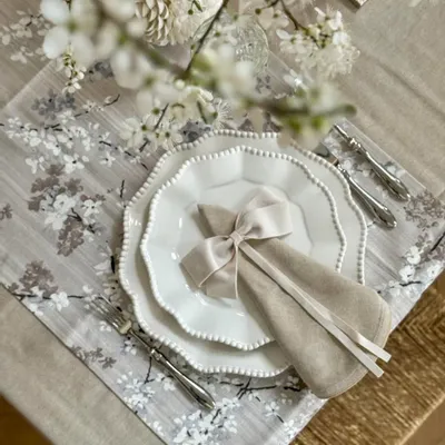 Table cloths - Twigs & Mirha Table Runner – Coordinated Textile Collection - ROSEBERRY HOME
