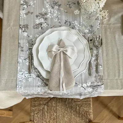 Table cloths - Twigs & Mirha Table Runner – Coordinated Textile Collection - ROSEBERRY HOME