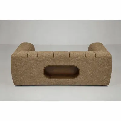 Canapés pour collectivités - Canapé Crossac – 2 places avec étagère intégrée - HÉVÉA HOUSE