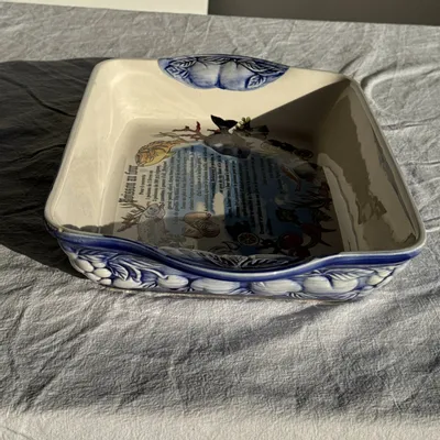 Platter and bowls - Baked Fish Recipe Rectangular Dish 7x38x25 - OFFICE OBJETS