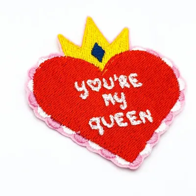 Kids accessories - “You’re my Queen” Iron-on Patch - PETIT POIRIER