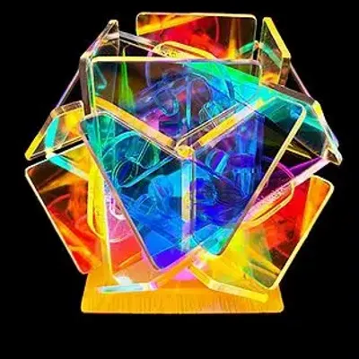 Lampes de table - One Light Iridiscent - ARTDECORIS