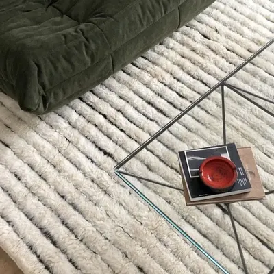 Tapis sur-mesure - Tapis en laine sur mesure 'INTERMITTED' - KNUUP