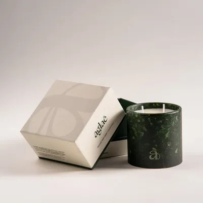 Customizable objects - Upcycled scented candles refillable - 280gr / 9.9oz - AGLAÉ BOUGIE