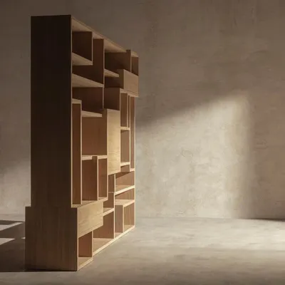 Bookshelves - LABYRINTH Screen - KĀNA OBJECTS