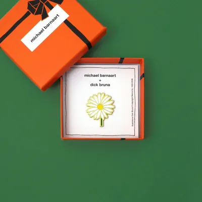 Brooches - Michael Barnaart + Dick Bruna: Daisy - MICHAEL BARNAART