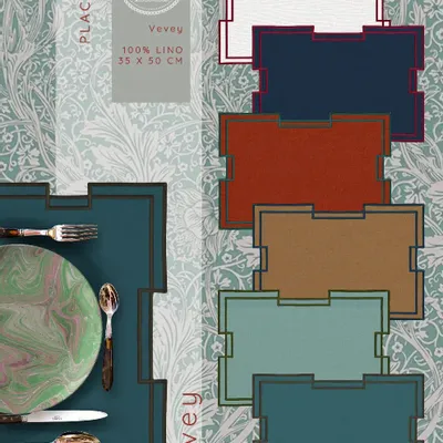 Table mat - VEVEY TABLE SET - LA CUCA