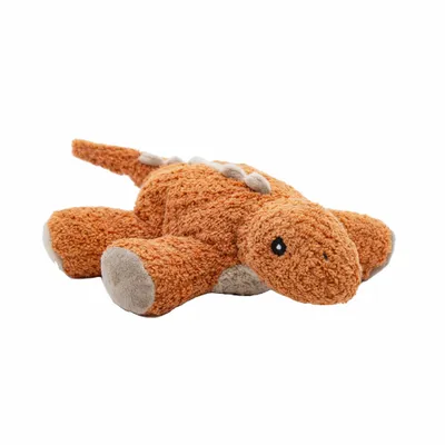 Soft toy - Cotton Toy - Orange Dinosaur 27cm - CUTE SINCE 1999
