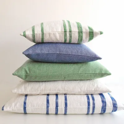 Coussins textile - Housse de coussin rayée Jax - ML FABRICS