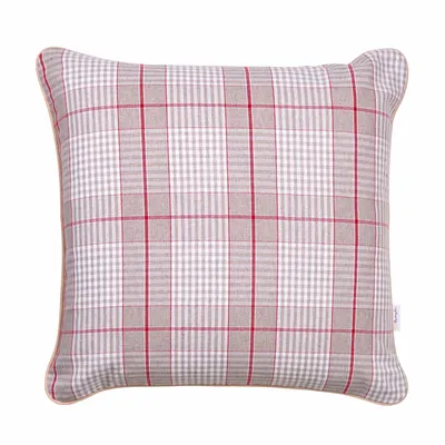 Fabric cushions - Glen Check Decorative Cushion Cover – French Style - ROSEBERRY HOME