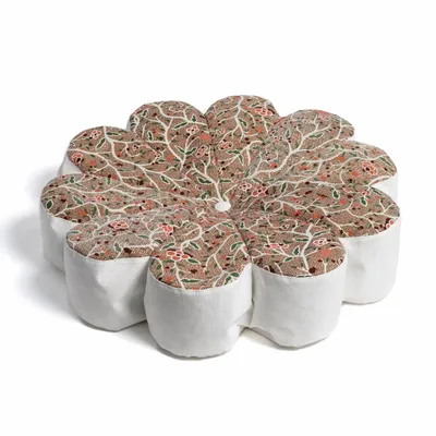 Outdoor pools - PINKY FLOWER | Floating cushion | 105 x h22 cm - COZIP