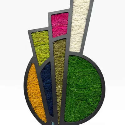 Tableaux - Soleil géométrique  "Rayon de vie" - ATELIER ECOGREEN