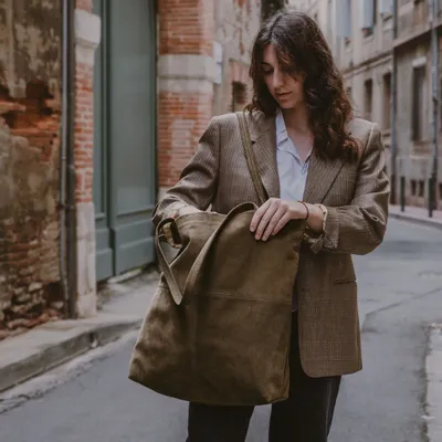 Bags and totes - Handbag TAXI 52x42x14cm - BED AND PHILOSOPHY