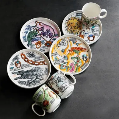 Platter and bowls - LA PORCELLANA BIANCA - THUN SPA