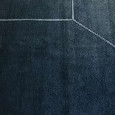 Bespoke carpets - albers blue - RUUD VAN OOSTERHOUT DESIGN