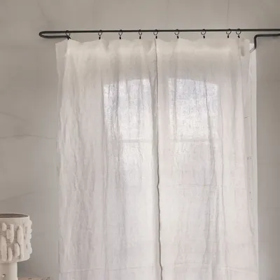 Fabric cushions - Clip-on curtain and/or curtain rod passage CLIO1 180x240cm - BED AND PHILOSOPHY