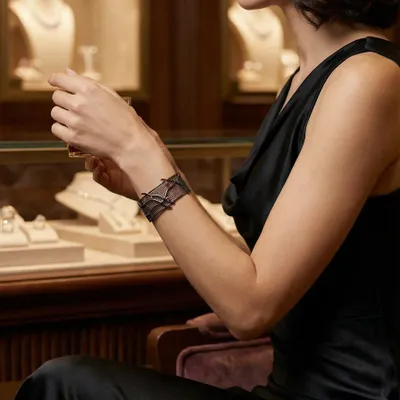 Bracelets - Bracelet Branches en rubis - V UNIQUENESS FINE GREEK JEWELRY