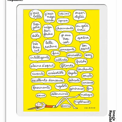 Pochettes - SOLEDAD - JE VEUX ÊTRE LA - IMAGE REPUBLIC - IMAGE REPUBLIC