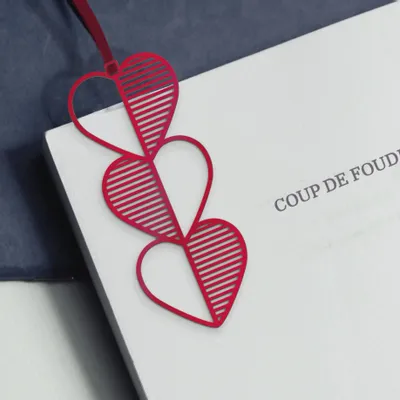 Stationery - Bookmark COEUR - TOUT SIMPLEMENT,