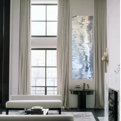 Paintings - Vestige is a contemporary abstract diptych 1 panel - TURIK&ART (KSENIIA TURIK)