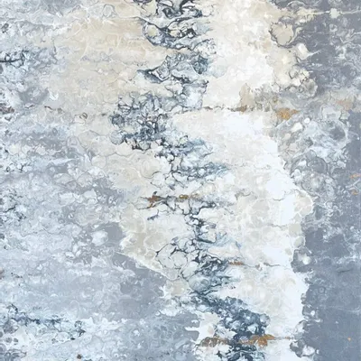 Paintings - Vestige is a contemporary abstract diptych 1 panel - TURIK&ART (KSENIIA TURIK)