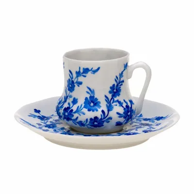 Gifts - Firuze Coffee Cup Set for 2 (4 pcs) - ANATOLI