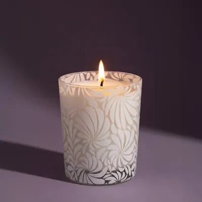Candles - 180g Orange Blossom Vegetable Candle - LES LUMIERES DU TEMPS