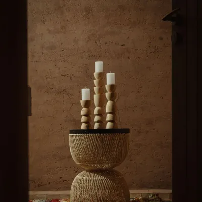 Decorative objects - Selmar Candle Holders Trio - LOULE INTERIEUR