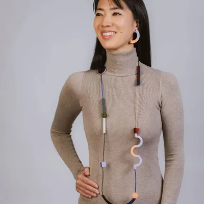 Bijoux - NEW Memphis Maxi Necklace - PAMELA COROMOTO