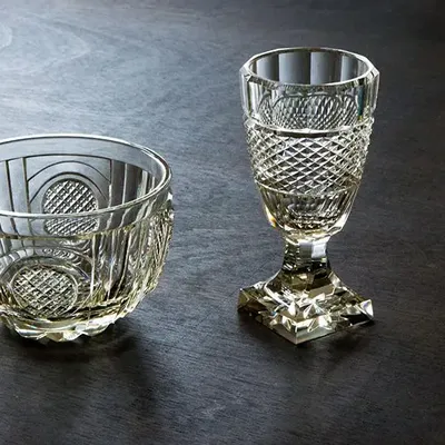 Tea and coffee accessories - Edo Kiriko - Origin Reproduction - HIROTA GLASS MFG. CO., LTD.