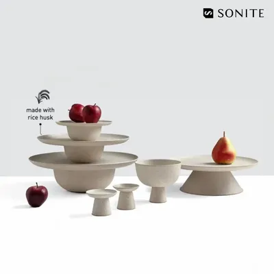 Platter and bowls - Afternoon Tea Set - SONITE
