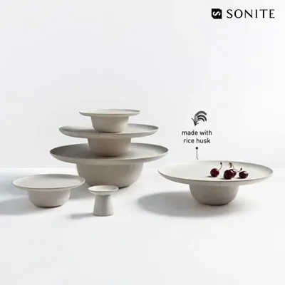Platter and bowls - Afternoon Tea Set - SONITE