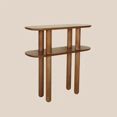 Console table - Pomègue Console in Shell White - MARGAUX KELLER