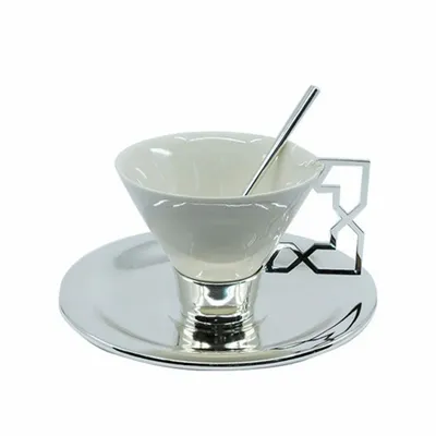 Tea and coffee accessories - Supreme Tea Cup Set, Set For 2 (4 Pcs) - ANATOLI