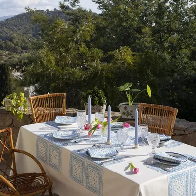 Napkins - BLUE BANDANA - FRANÇOISE PAVIOT