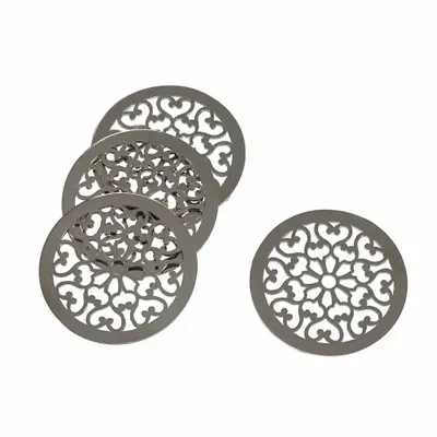 Tea and coffee accessories - Rosas Coaster Set 4 Pcs - ANATOLI