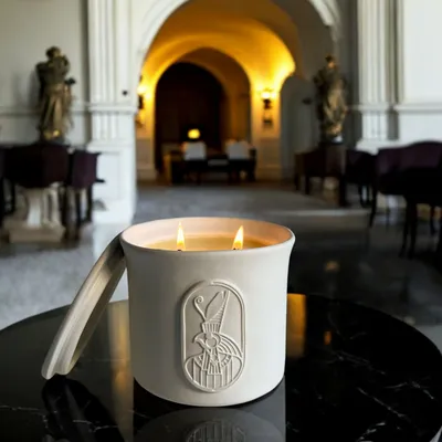 Candles - Big Horus Porcelain Scented Candle 450g - SNEFERU