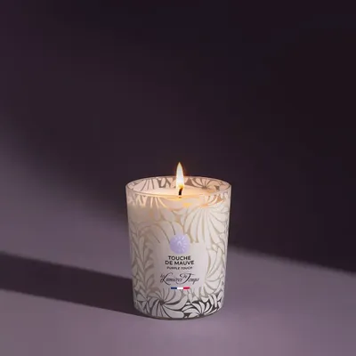 Candles - Vegetable candle 90 g touch of mallow - LES LUMIERES DU TEMPS