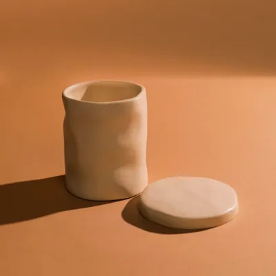 Bougies - Bougie Nola avec couvercle - DUMAE