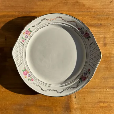 Platter and bowls - L'Amandinoise rose gold pie dish D30 - OFFICE OBJETS