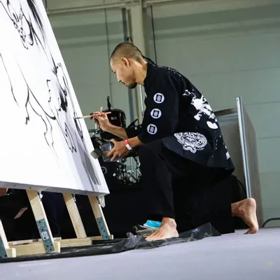 Linge de table textile - Collaboration artistique【Dragon】par Yasunori Kimata - MAEKAKE BY ANYTHING CO.,LTD.